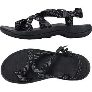 Viakix Women’s Walking Sandals Arch Support Sport Hiking Water Beach Size 7